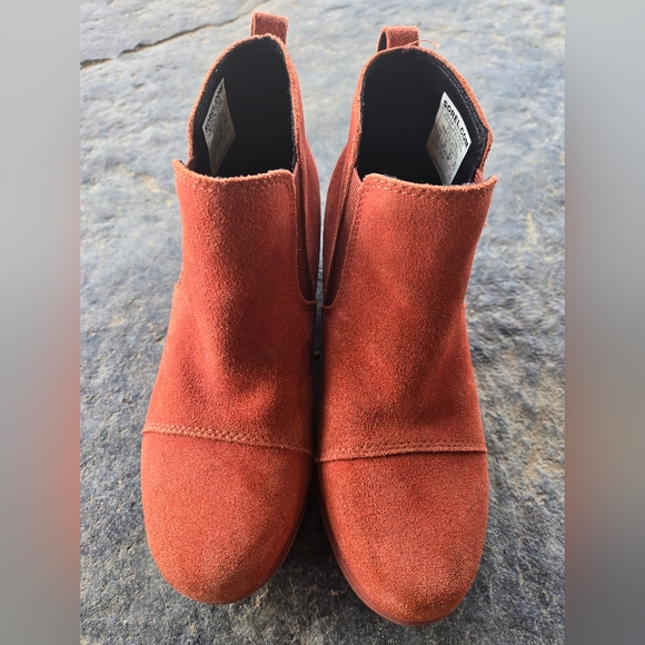 SOREL Ankle Boots Booties Coral Size 5.5 - Picture 2 of 7